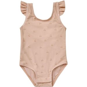 Quincy Mae Maillot 1 Piece Cerises - Rose poudre