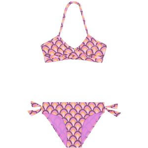 Beachlife Maillot 2 Pieces Croise Arc-en-ciel - Violet