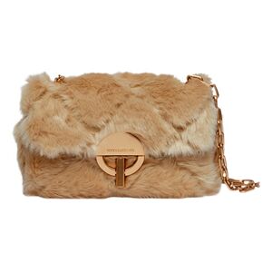 Vanessa Bruno Sac Nano Moon Fausse Fourrure - Beige