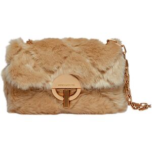 Vanessa Bruno Sac Nano Moon Fausse Fourrure - Beige