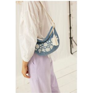 Louise Misha Sac Banane Matelasse Gaby Broderies - Collection Femme - Bleu