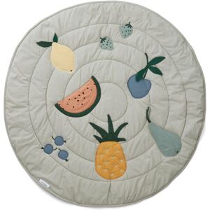 Liewood Tapis d'activites Gitta en coton bio - Bleu gris