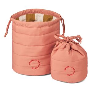 Liewood Pochettes de rangement Luan - Set de 2 - Rose