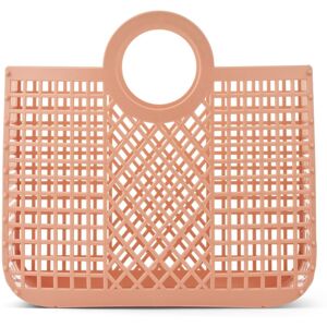 Liewood Panier Matiere Recyclee Bloom Vieux Rose