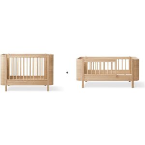 Oliver Furniture Kit de conversion junior pour lit bebe Wood Mini+ - Chene