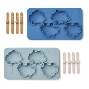 Liewood Moules a glaces Manfred - Set de 2 - Bleu