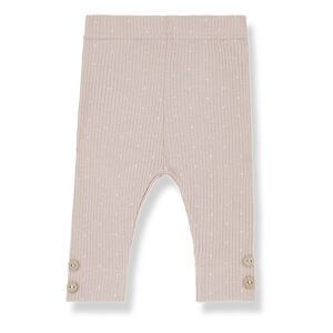 1+ in the family Legging Donna Côtele - Rose pale