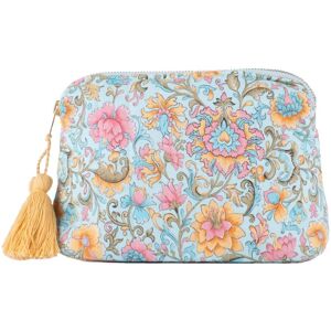 Louise Misha Pochette Teiki en coton bio - Vert d'eau