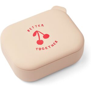 Liewood Lunch-box en silicone Elinda - Better together/Apple blossom