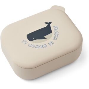 Liewood Lunch-box en silicone Elinda - It comes in waves/Sandy