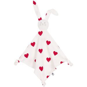 Petit Bateau Doudou Madine Lapin Cœurs - Blanc