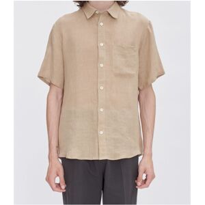 A.P.C. Chemisette Bellini Logo Lin - Beige