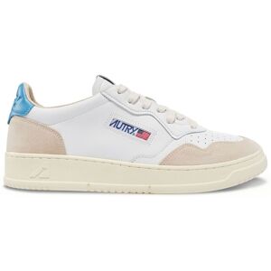 Autry Baskets Medalist Low Cuir/Suede - Bleu Clair