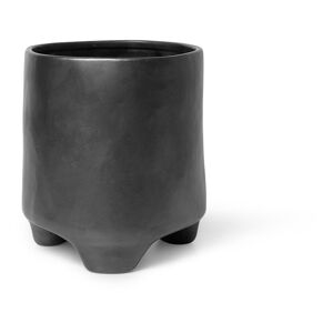 Ferm Living Cache-pot Esca en porcelaine - Noir