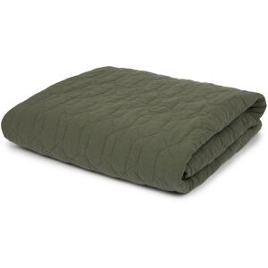 Nobodinoz Couverture matelassee Wabi-Sabi - Vert kaki