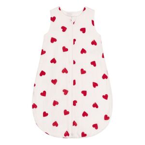 Petit Bateau Gigoteuse Miel Gaze de Coton - Blanc