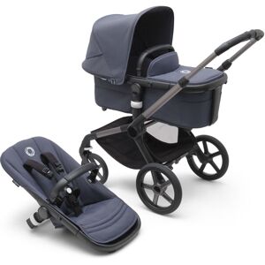 Bugaboo Fox 5 Poussette tout-terrain complete chassis graphite - Bleu