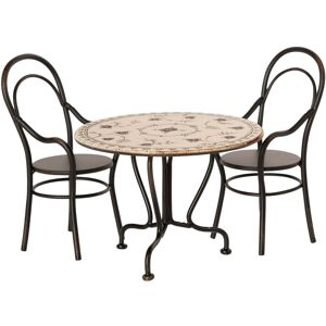 Maileg Table a manger et ses chaises - Multicolore