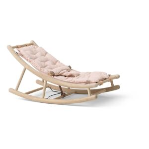 Oliver Furniture Transat evolutif bebe & enfant en chene - Rose