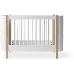 Oliver Furniture Lit bebe evolutif Wood Mini+ sans kit junior - Chene