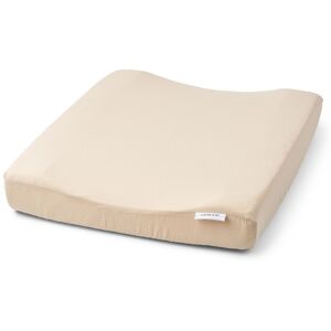 Liewood Housse pour matelas a langer en coton bio Cliff - Beige