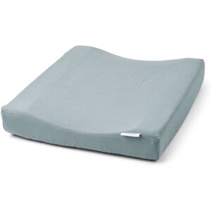 Liewood Housse pour matelas a langer en coton bio Cliff - Bleu gris