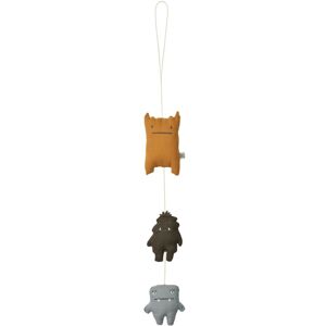 Liewood Mobile decoratif Waka en coton bio - Monsters blue mix