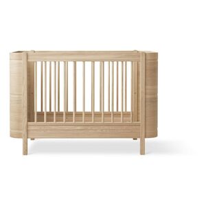 Oliver Furniture Lit bebe evolutif Wood Mini+ avec kit junior inclus - Chene