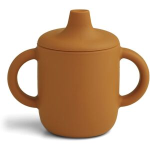 Liewood Tasse d'apprentissage Neil en silicone - Mustard