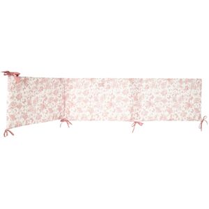 Tartine et Chocolat Tour de lit Toile de Jouy - Rose peche