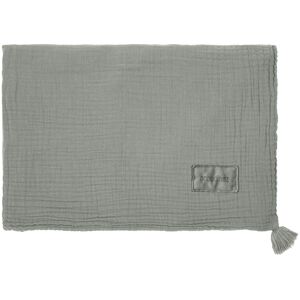 Nobodinoz Plaid Wabi-Sabi - Bleu gris