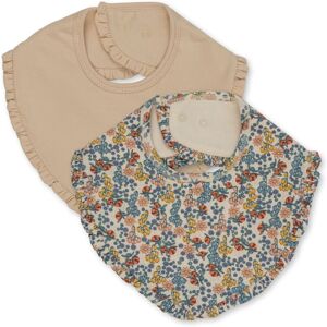 Konges Sløjd Bavoirs bandana a volants Bibi Fleur - Set de 2 - Multicolore