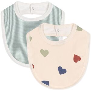 Petit Bateau Lot 2 Bavoirs Milko - Beige