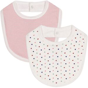 Petit Bateau Lot 2 Bavoirs Misha Ecru