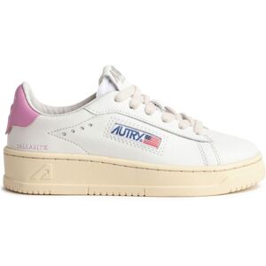 Autry Baskets Kids Medalist Low Cuir Rose