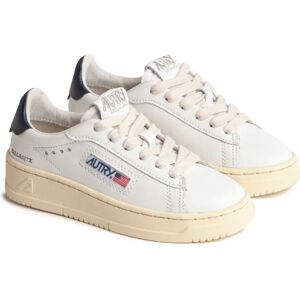 Autry Baskets Kids Medalist Low Cuir Bleu marine