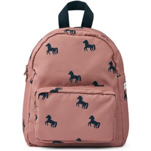 Liewood Sac a Dos Matiere Recyclee Horses - Rose