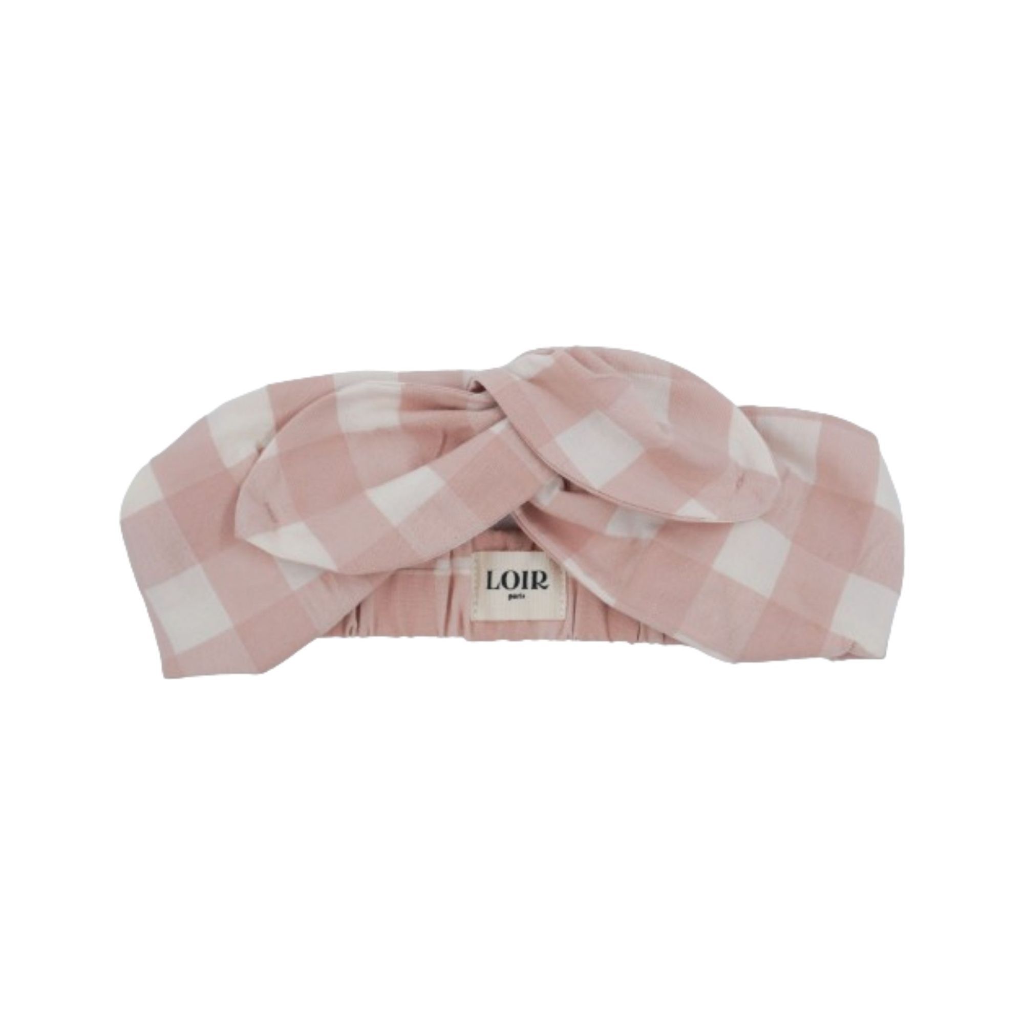 Loir Bandeau Pia Vichy - Rose