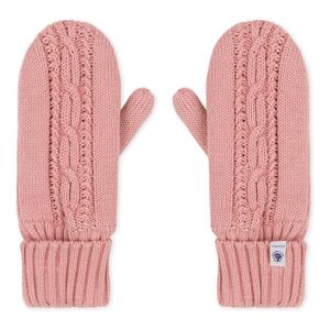 Petit Bateau Paire Gants Coton Bio - Rose