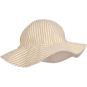 Liewood Chapeau Reversible Coton Bio Amelia - Jaune moutarde