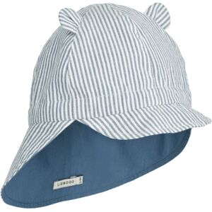 Liewood Chapeau Anti-UV Reversible Coton Bio Gorm - Bleu