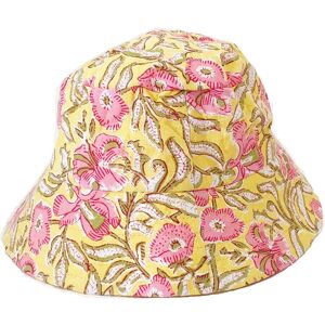 Louise Misha Chapeau Coton Bio Lajik Jaune