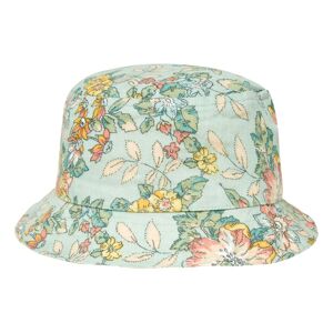 Louise Misha Chapeau Coton Bio Fleurs Lajik Vert deau