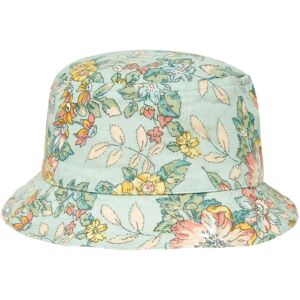 Louise Misha Chapeau Coton Bio Fleurs Lajik - Vert d'eau