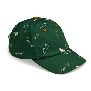 Liewood Casquette Coton Bio Danny Vert fonce