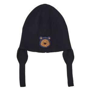 Moncler Bonnet en Tricot Bleu marine