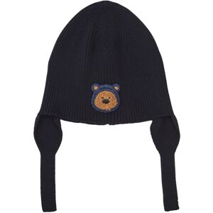 Moncler Bonnet en Tricot - Bleu marine