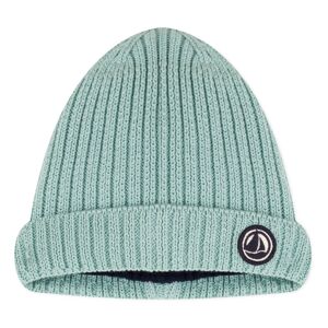 Petit Bateau Bonnet en Tricot et Polaire - Bleu