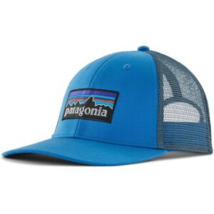 Patagonia Casquette P-6 Logo Trucker Coton Bio - Bleu roi