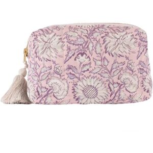 Louise Misha Pochette Teiki en coton bio - Rose